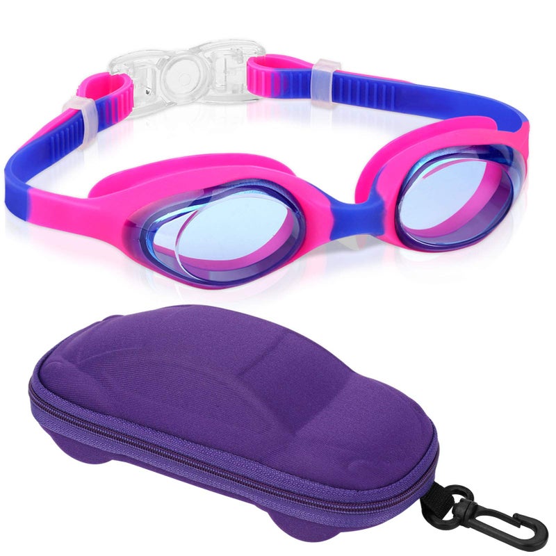 Careula Kids Swim Goggles, Swimming Goggles for Boys Girls Kid Toddlers Age 2-12 - Image 1